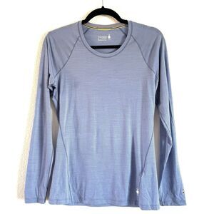 Smartwool Women's Long Sleeve Tee - Light Blue